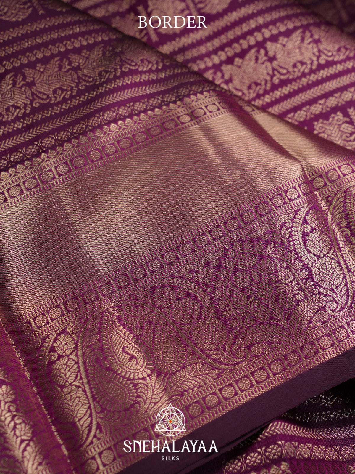 Meganta Kanjivaram Silk Saree