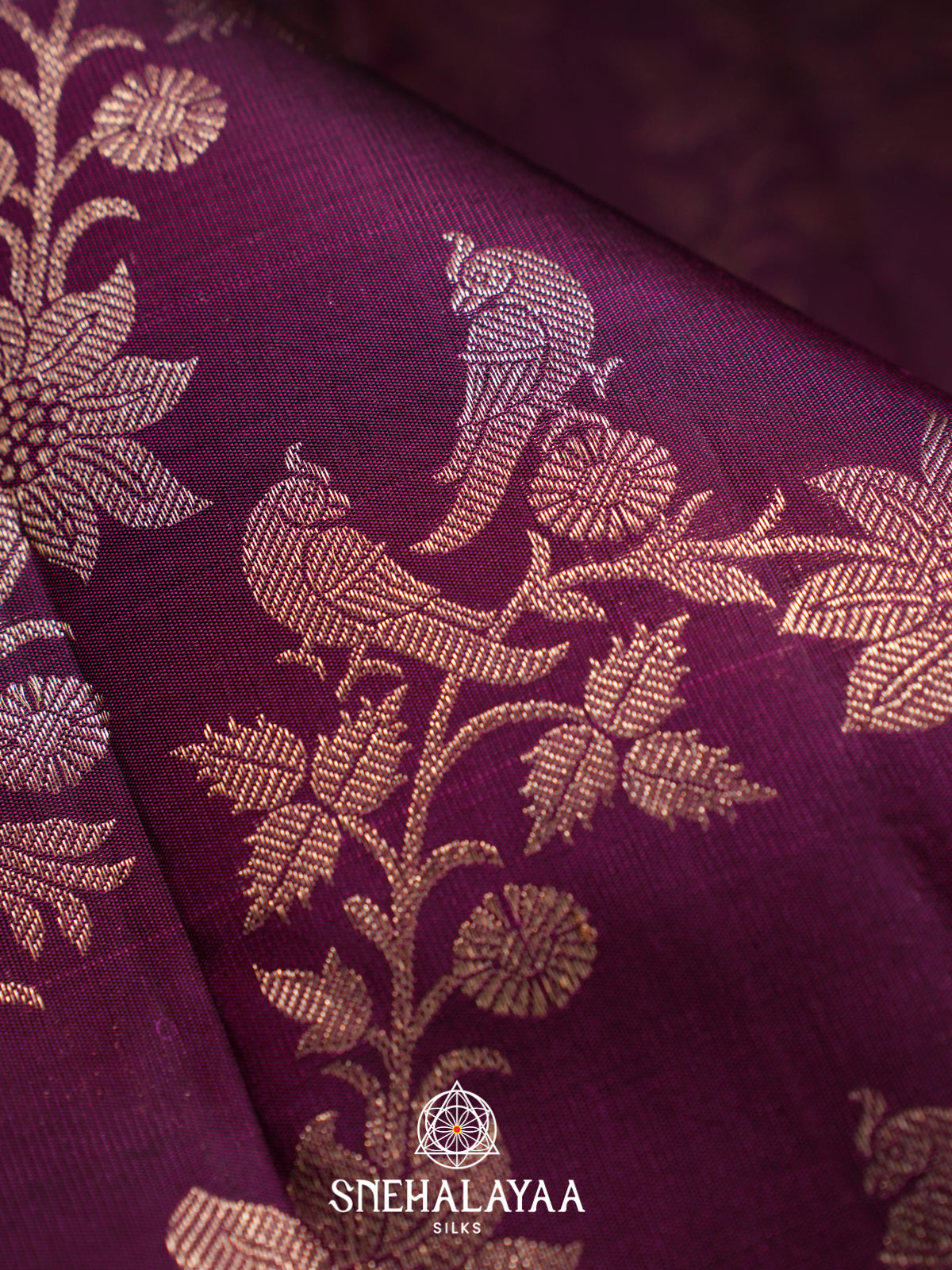 Meganta Kanjivaram Silk Saree