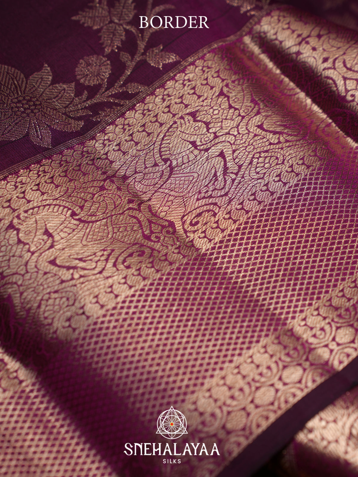 Meganta Kanjivaram Silk Saree