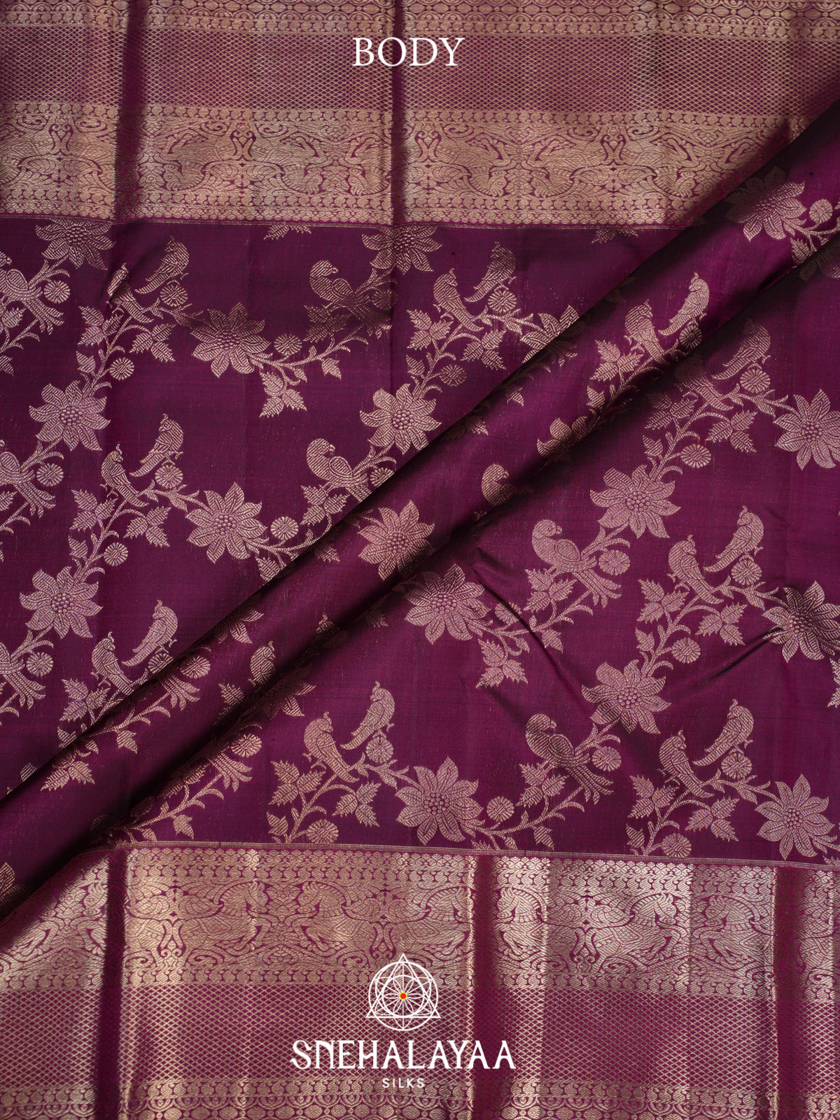 Meganta Kanjivaram Silk Saree