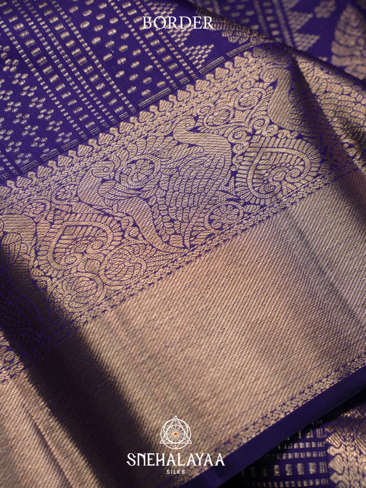 Purple Kanjivaram Silk Saree