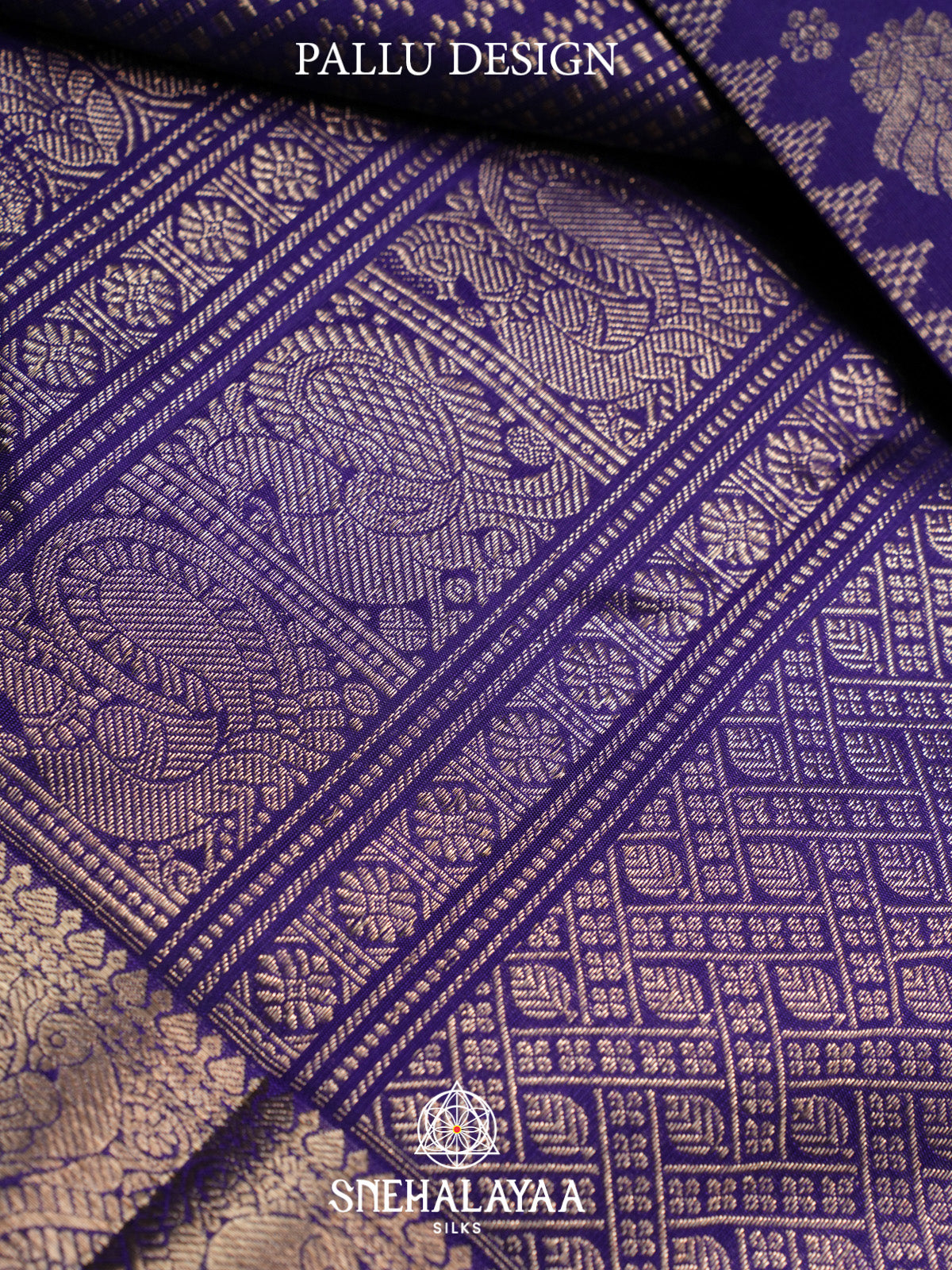 Purple Kanjivaram Silk Saree