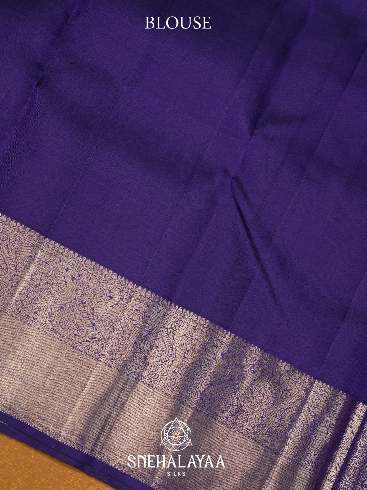 Purple Kanjivaram Silk Saree
