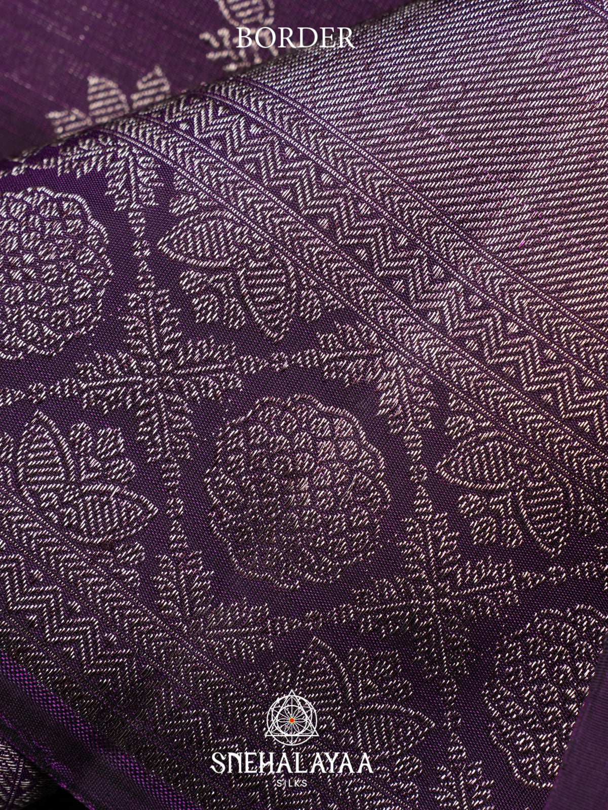 Purple Kanjivaram Silk Saree