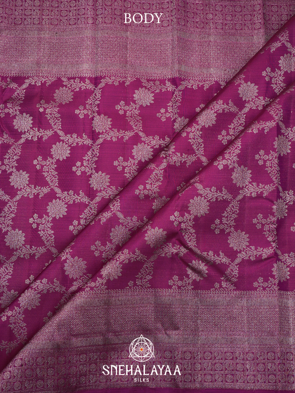 Meganta Kanjivaram Silk Saree