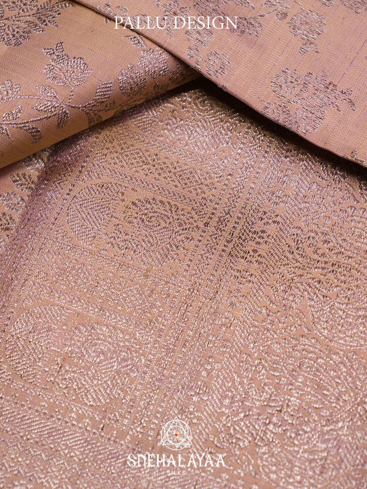 Cream Kanjivaram Silk Saree