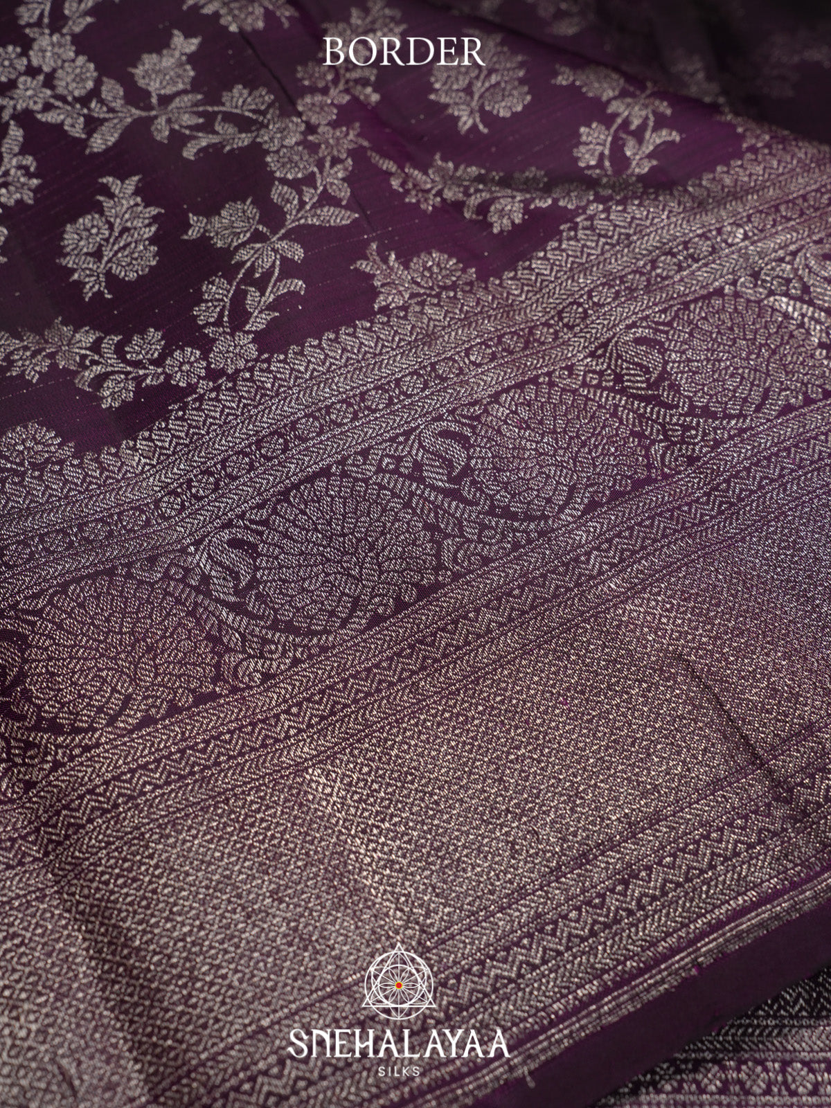 Purple Kanjivaram Silk Saree