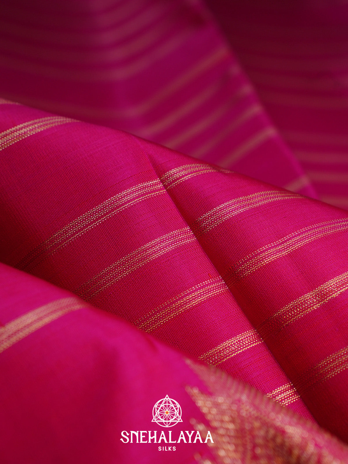 Pink Kanjivaram Silk Saree