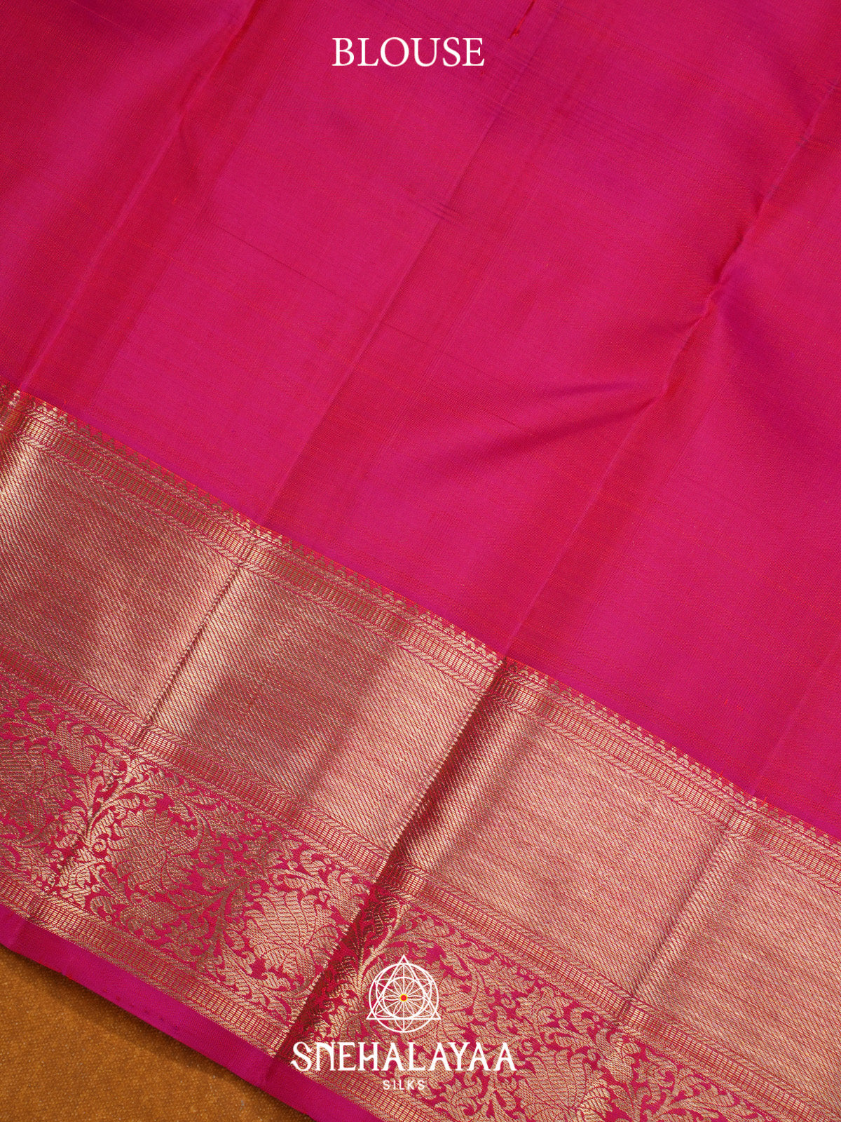Pink Kanjivaram Silk Saree