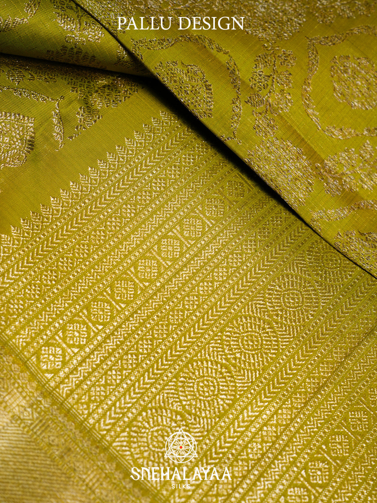 Mehandi Green Kanjivaram Silk Saree