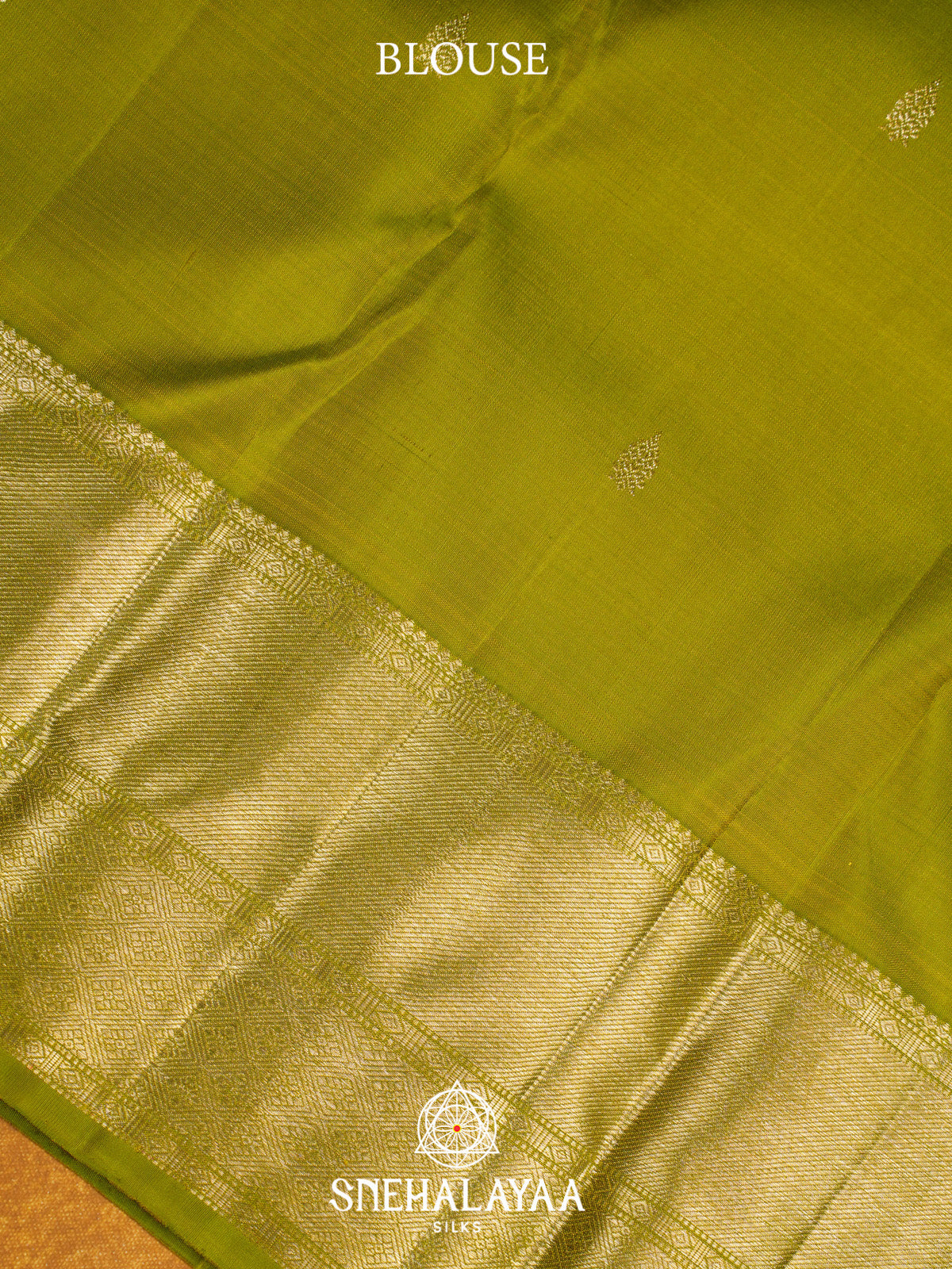 Mehandi Green Kanjivaram Silk Saree