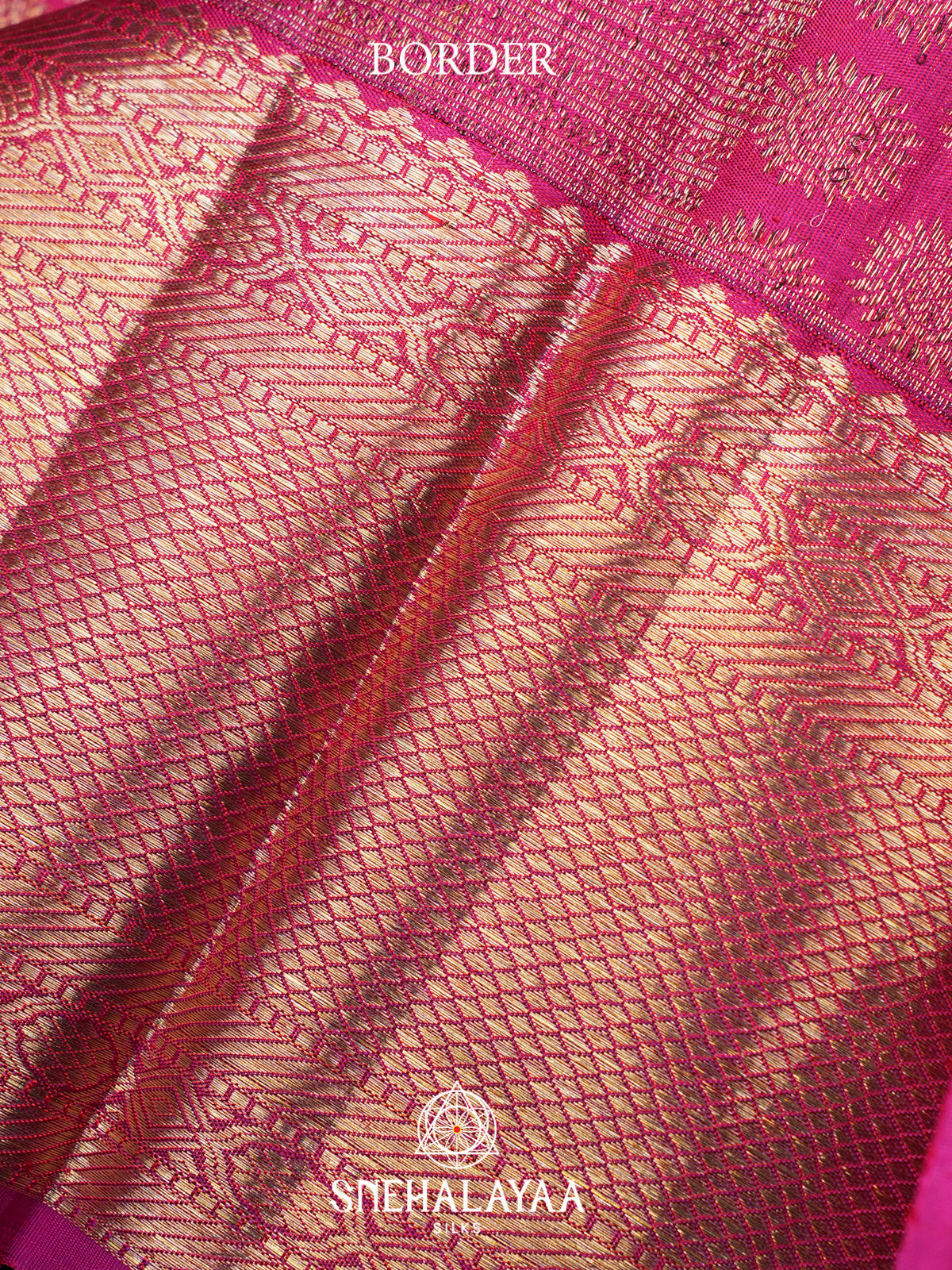Pink Kanjivaram Silk Saree