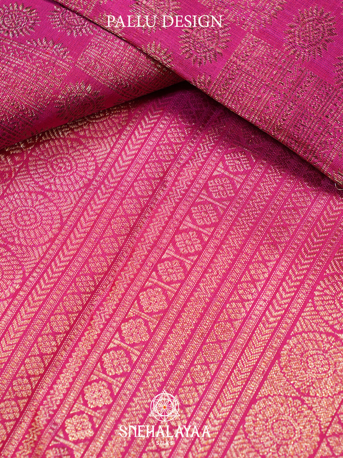 Pink Kanjivaram Silk Saree