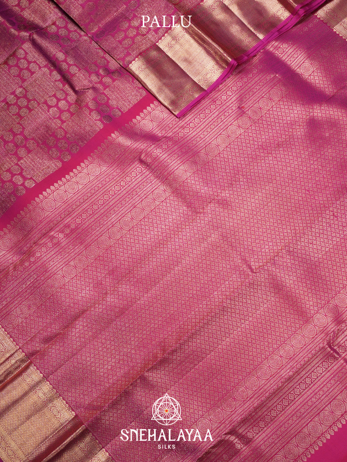 Pink Kanjivaram Silk Saree