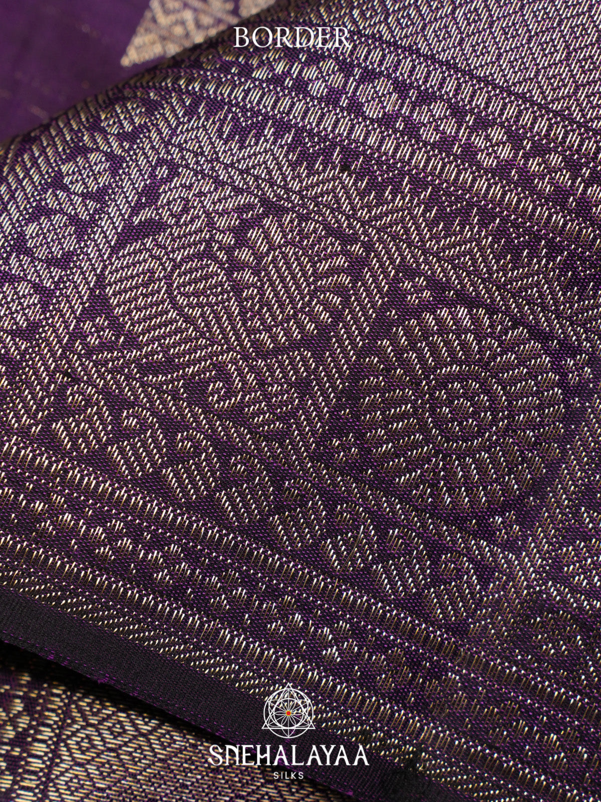 Purple Kanjivaram Silk Saree