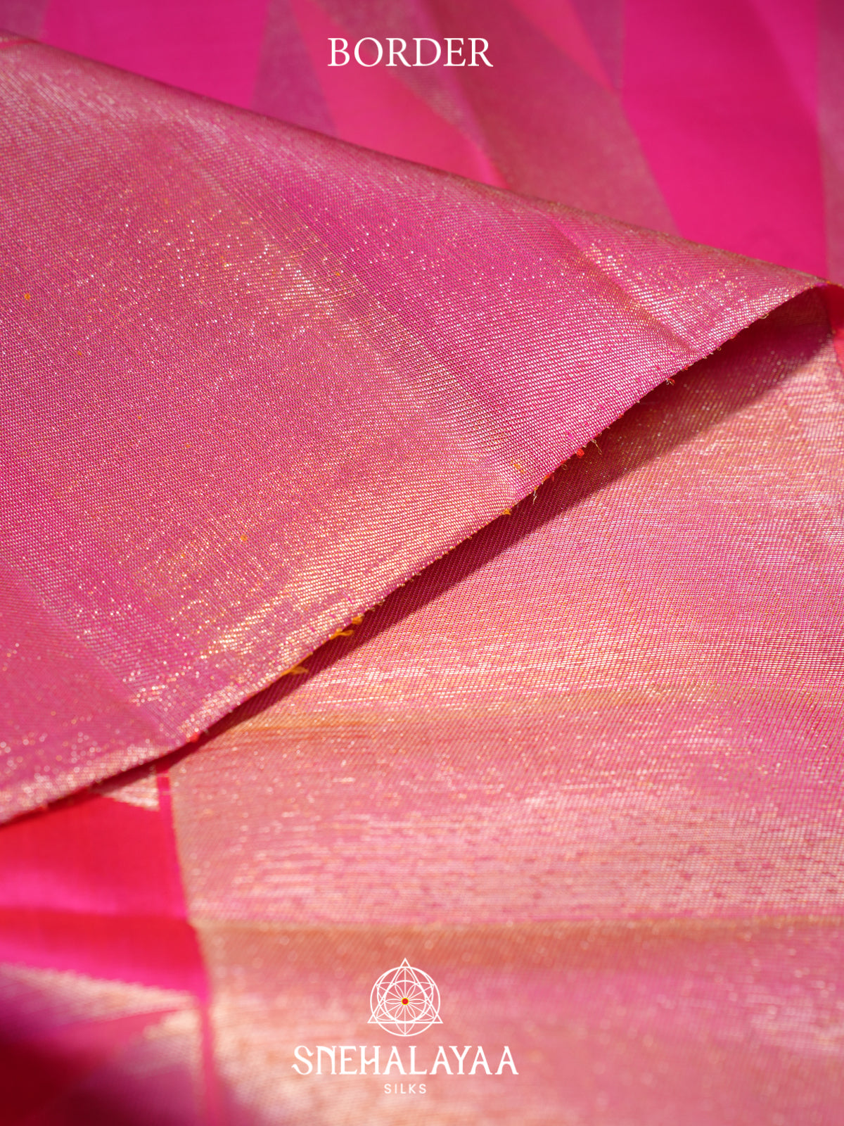 Pink Kanjivaram Silk Saree