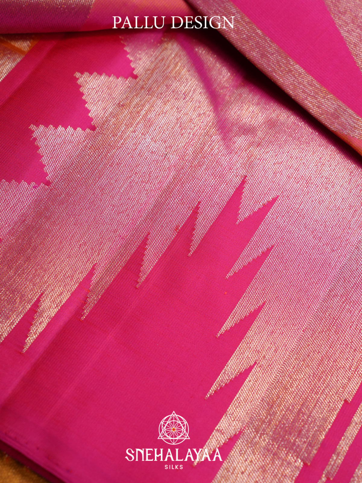 Pink Kanjivaram Silk Saree