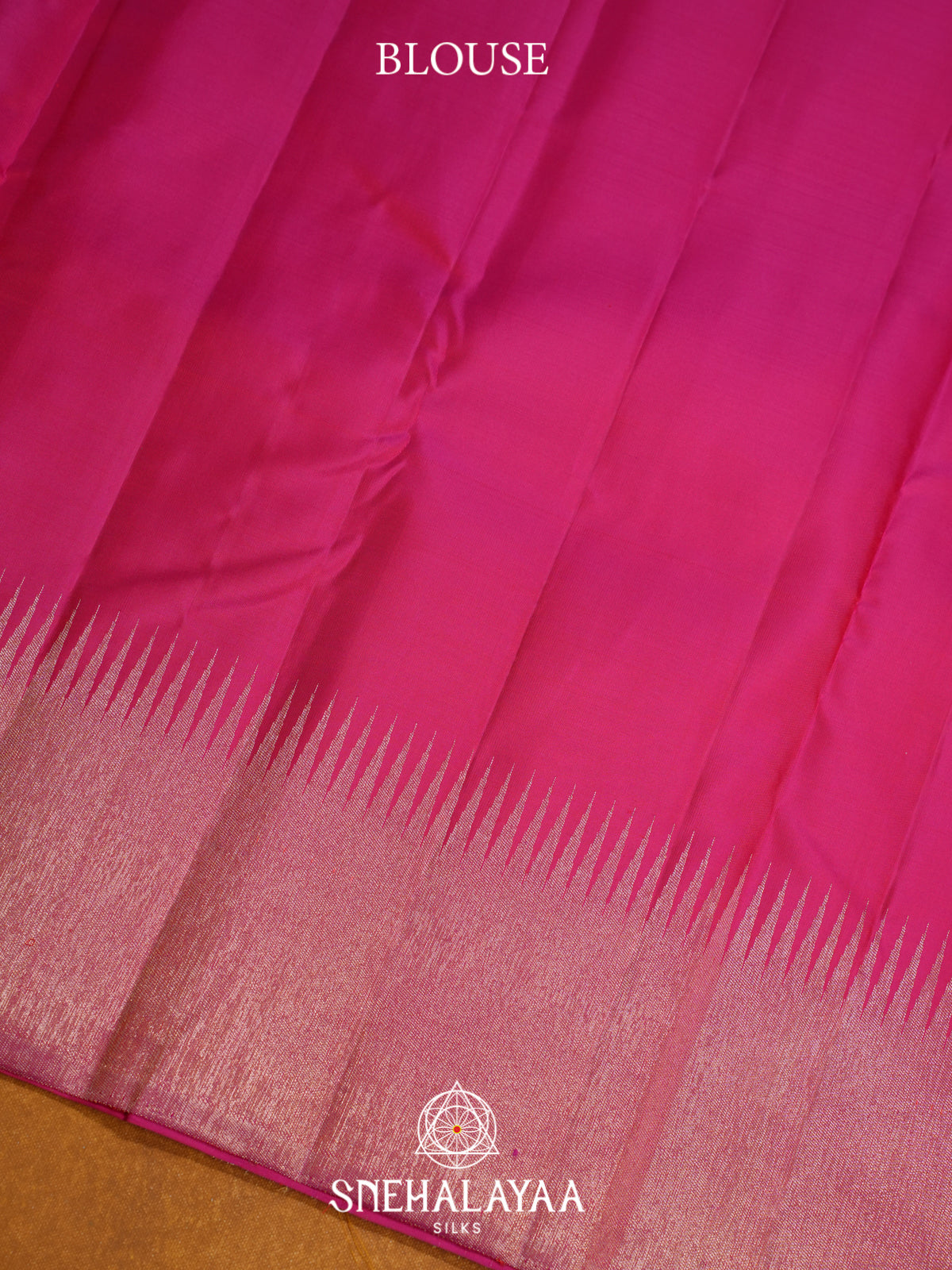 Pink Kanjivaram Silk Saree