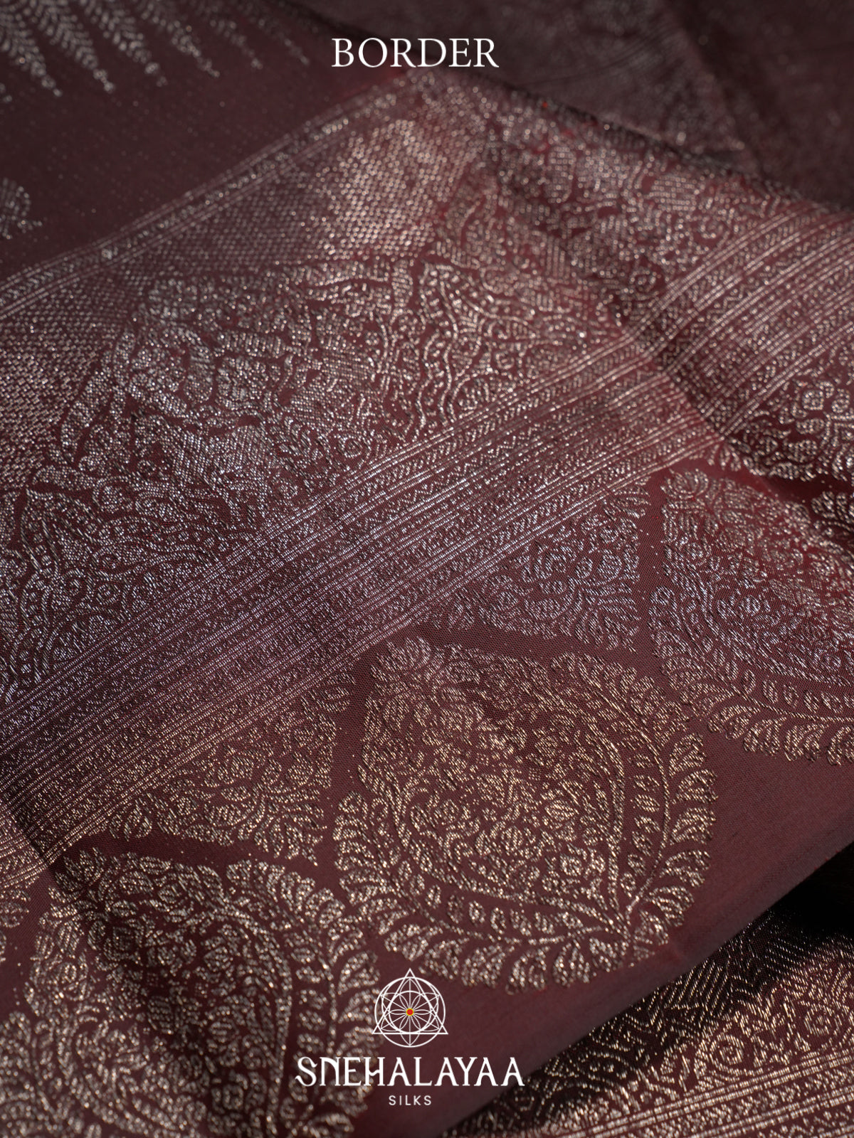 Coffee Brown Kanjivaram Silk Saree