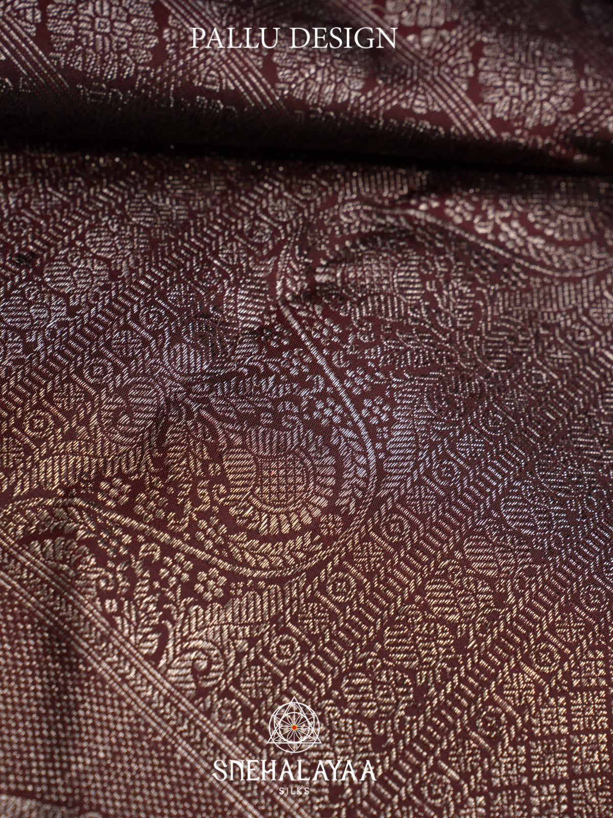 Coffee Brown Kanjivaram Silk Saree