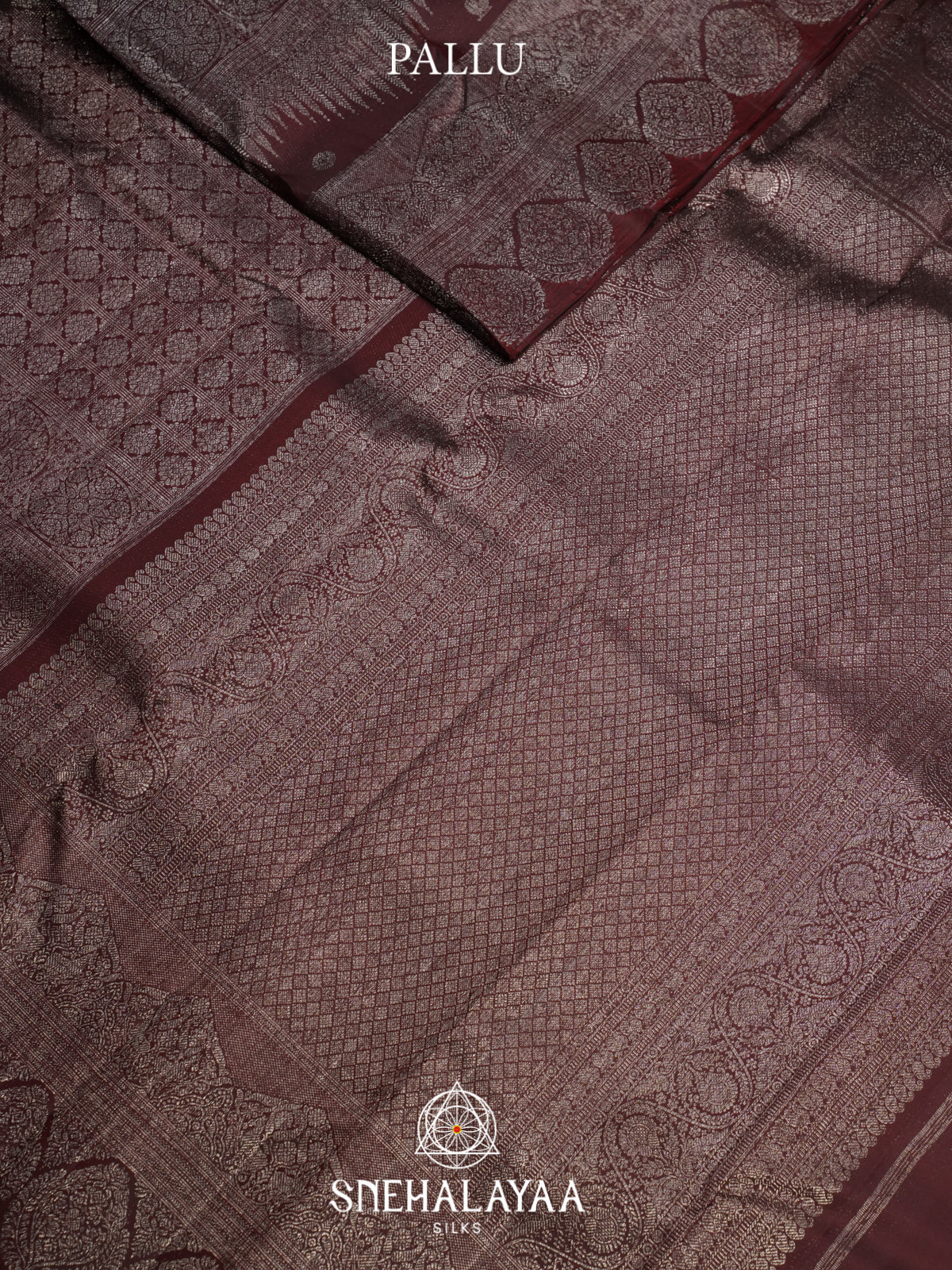 Coffee Brown Kanjivaram Silk Saree