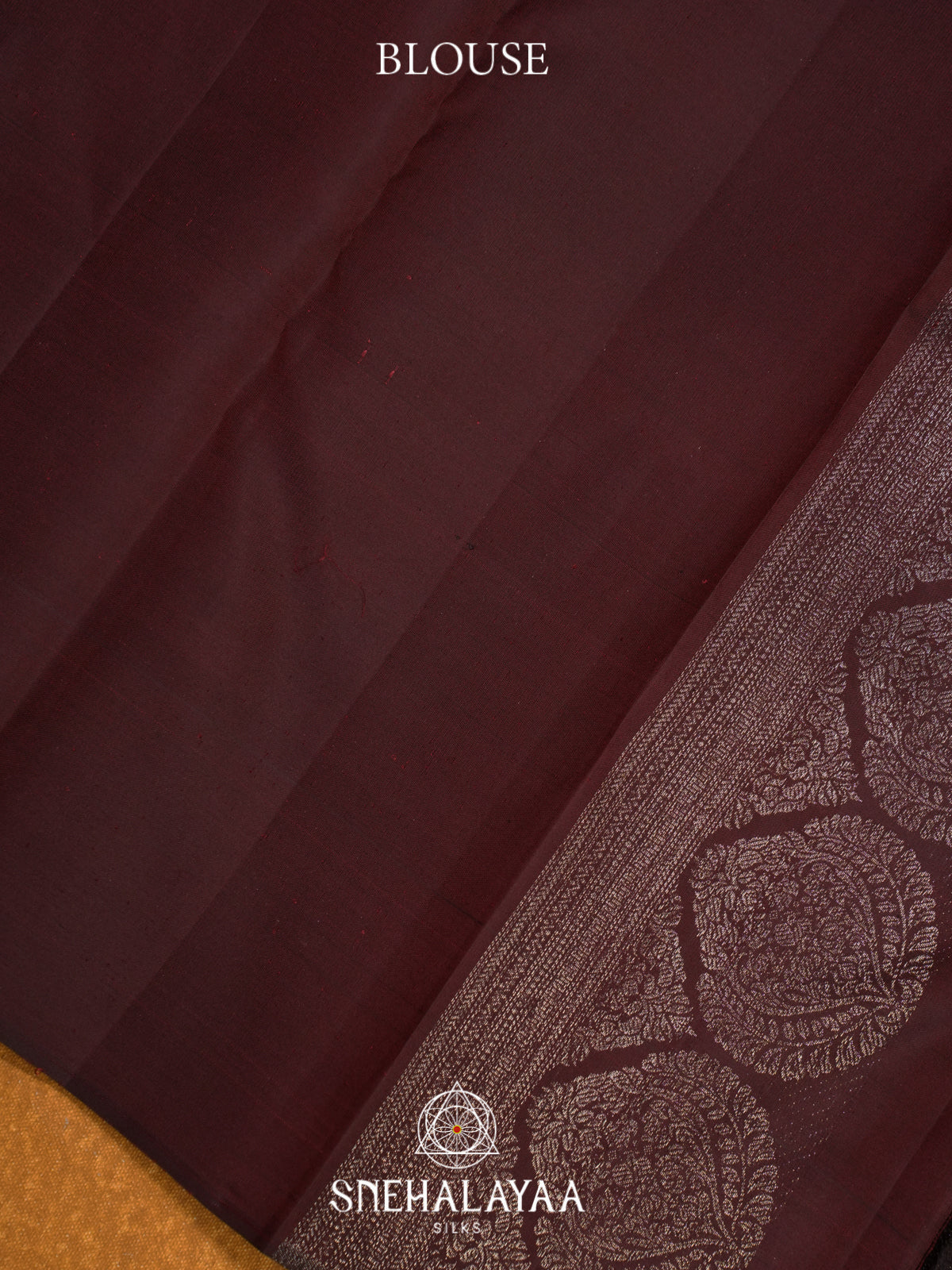Coffee Brown Kanjivaram Silk Saree
