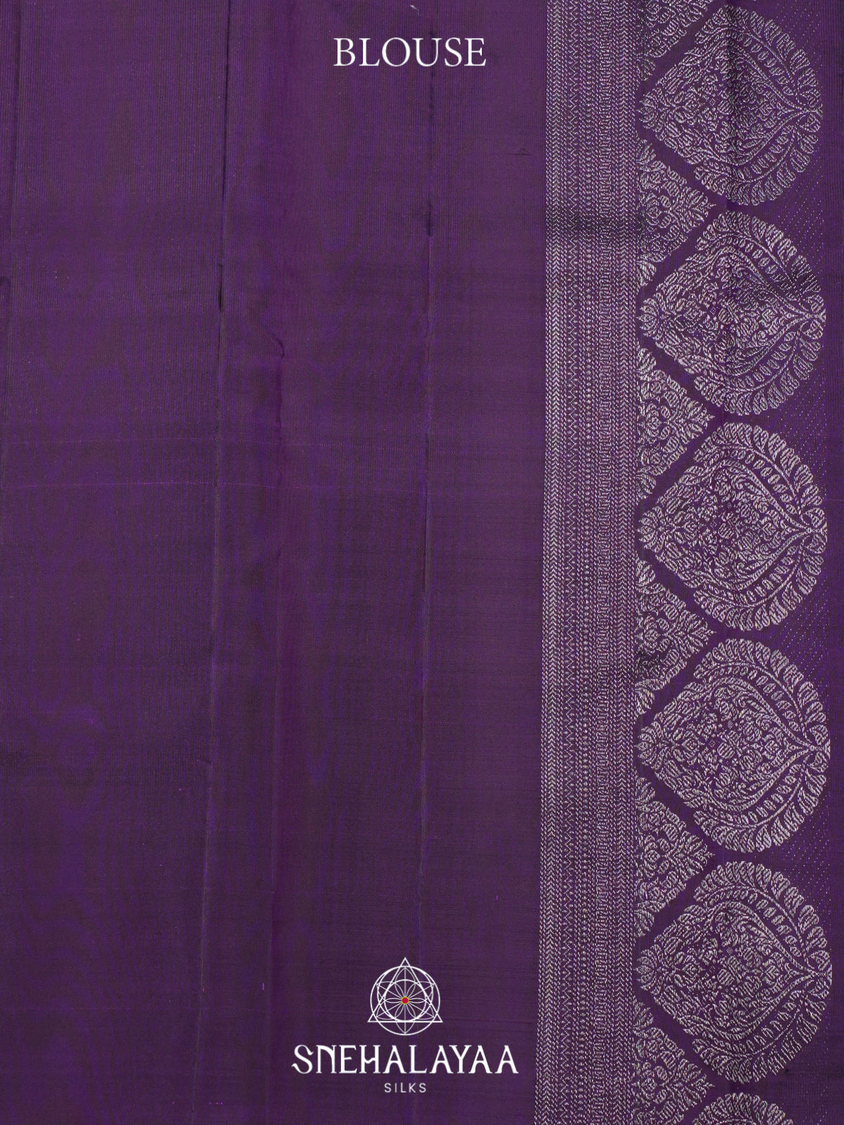 Purple Kanjivaram Silk Saree