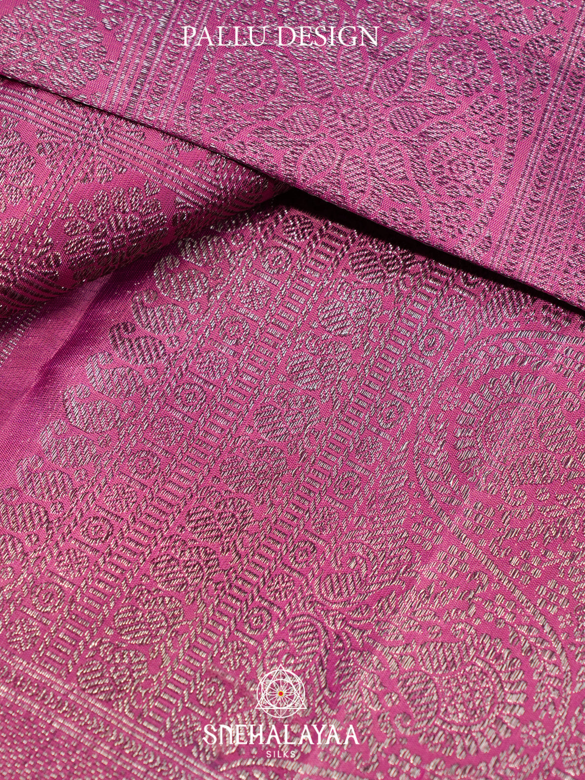 Pink Kanjivaram Silk Saree
