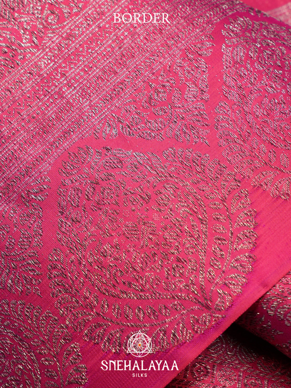 Pink Kanjivaram Silk Saree