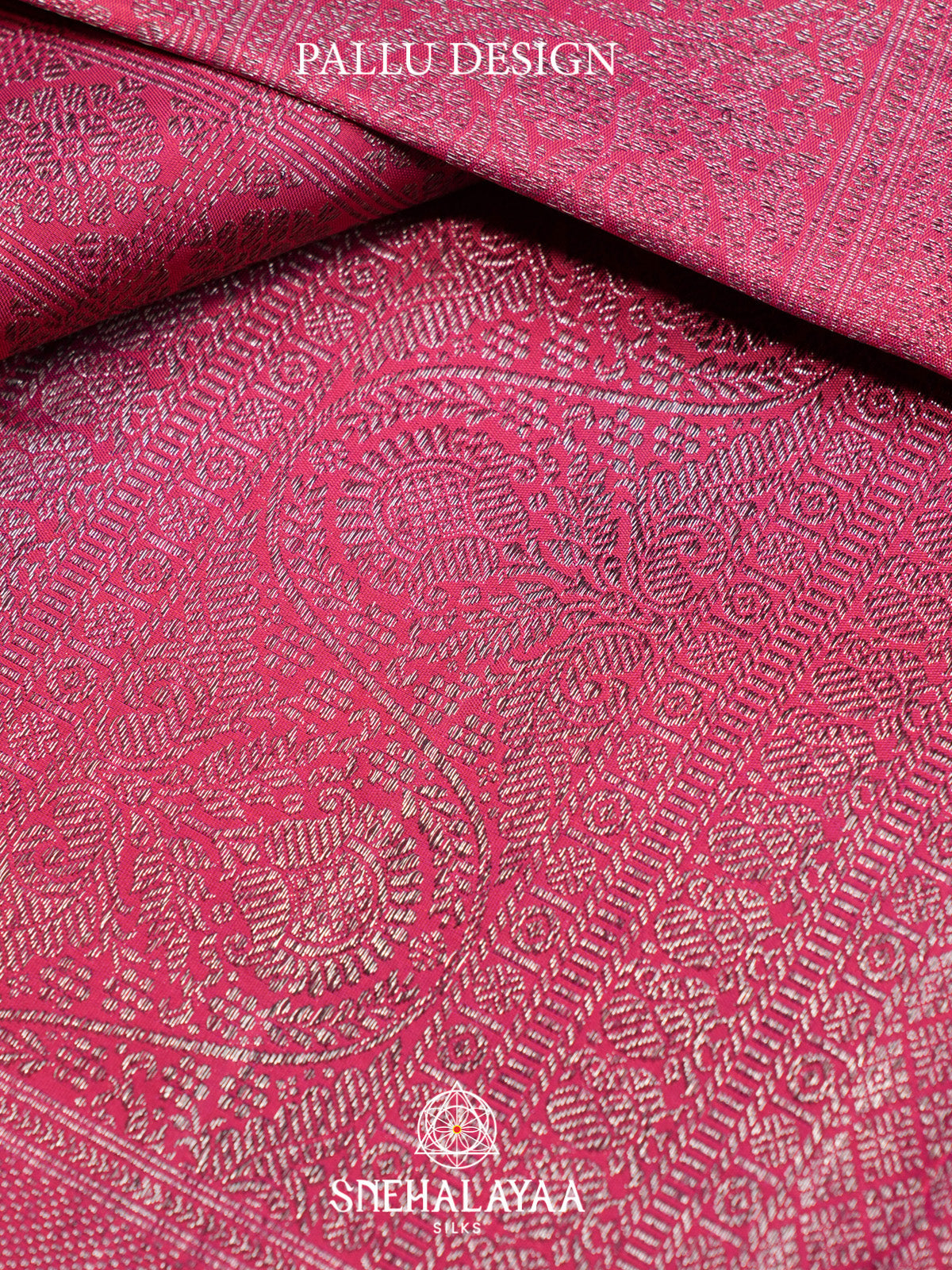 Pink Kanjivaram Silk Saree
