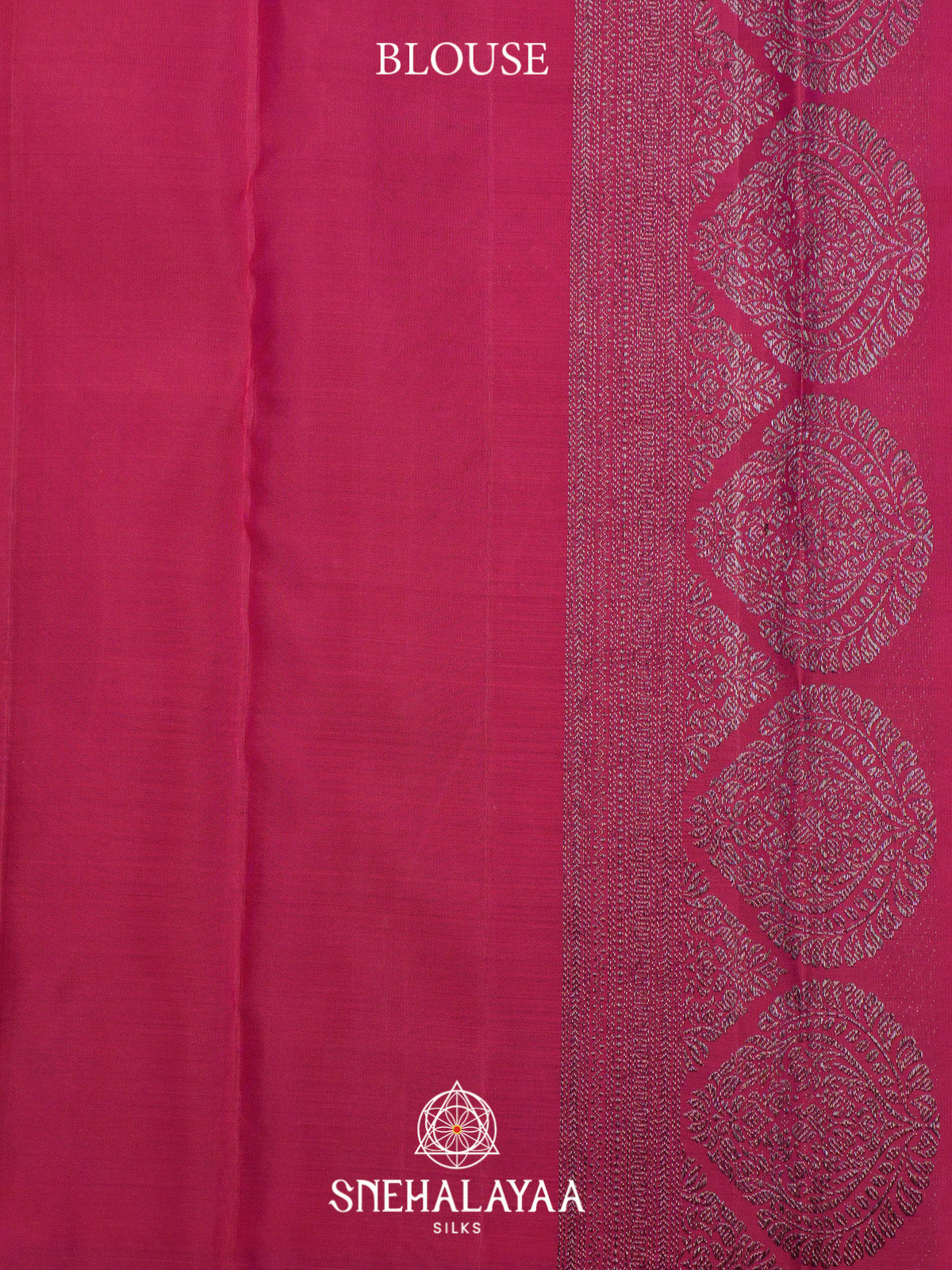 Pink Kanjivaram Silk Saree