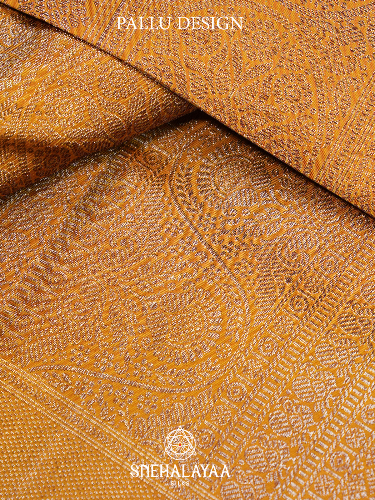 Yellow Kanjivaram Silk Saree