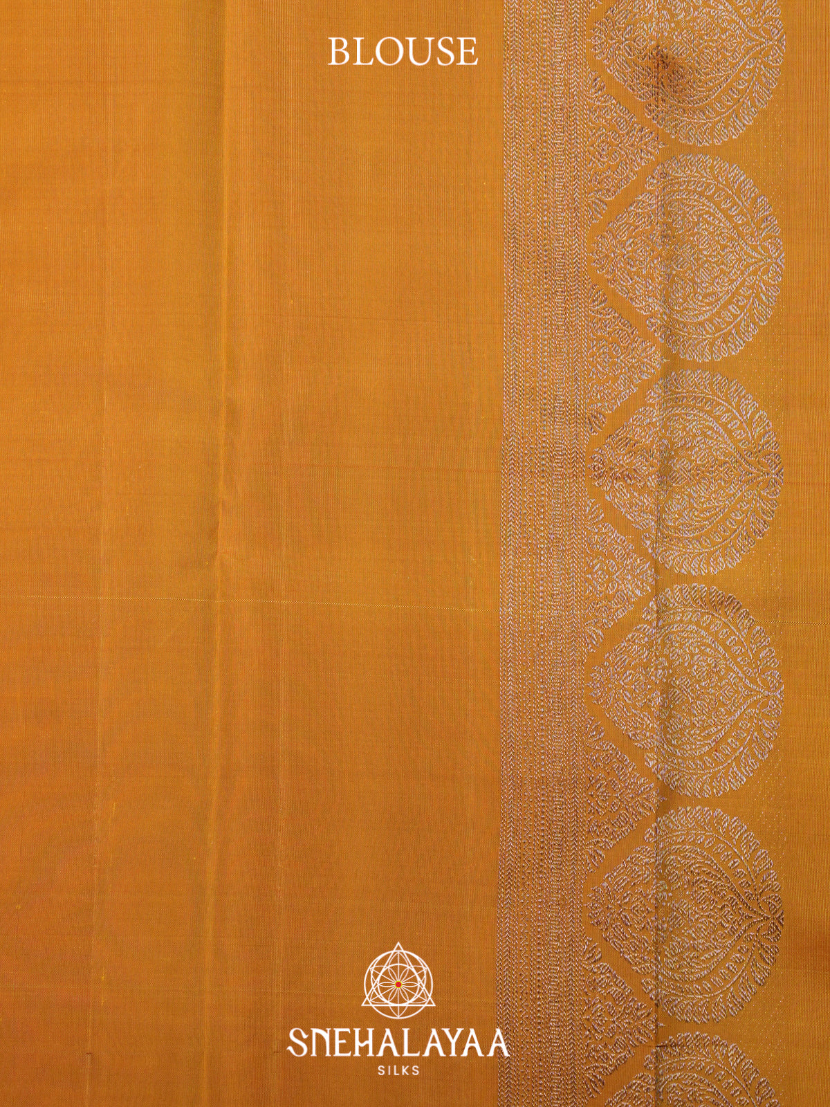 Yellow Kanjivaram Silk Saree