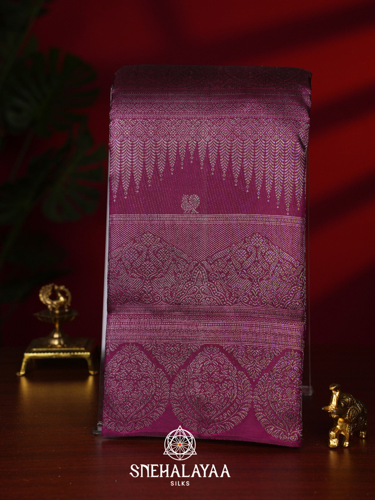 Meganta Kanjivaram Silk Saree