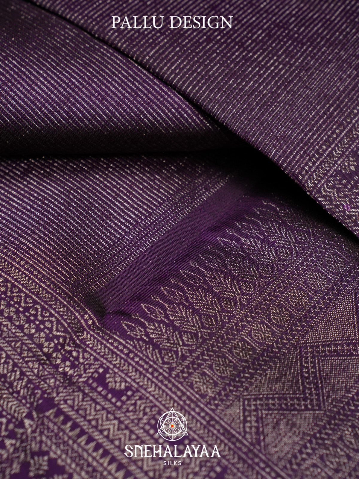 Purple Kanjivaram Silk Saree