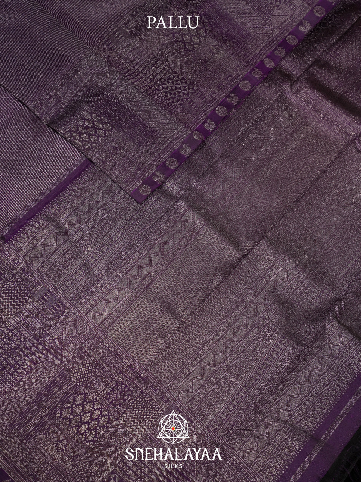 Purple Kanjivaram Silk Saree