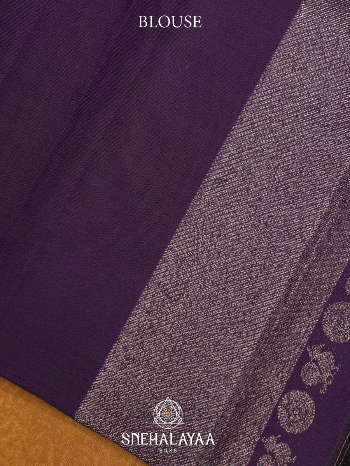 Purple Kanjivaram Silk Saree