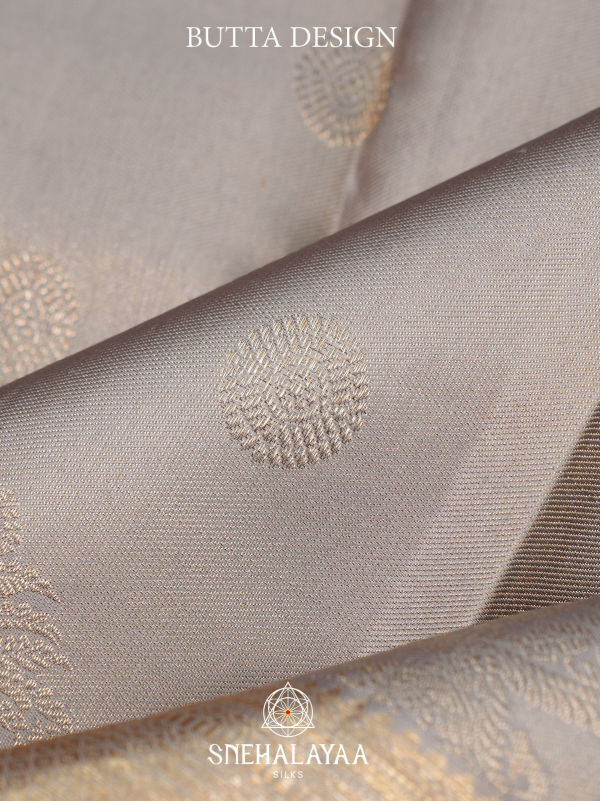 Grey Kanjivaram Silk Saree
