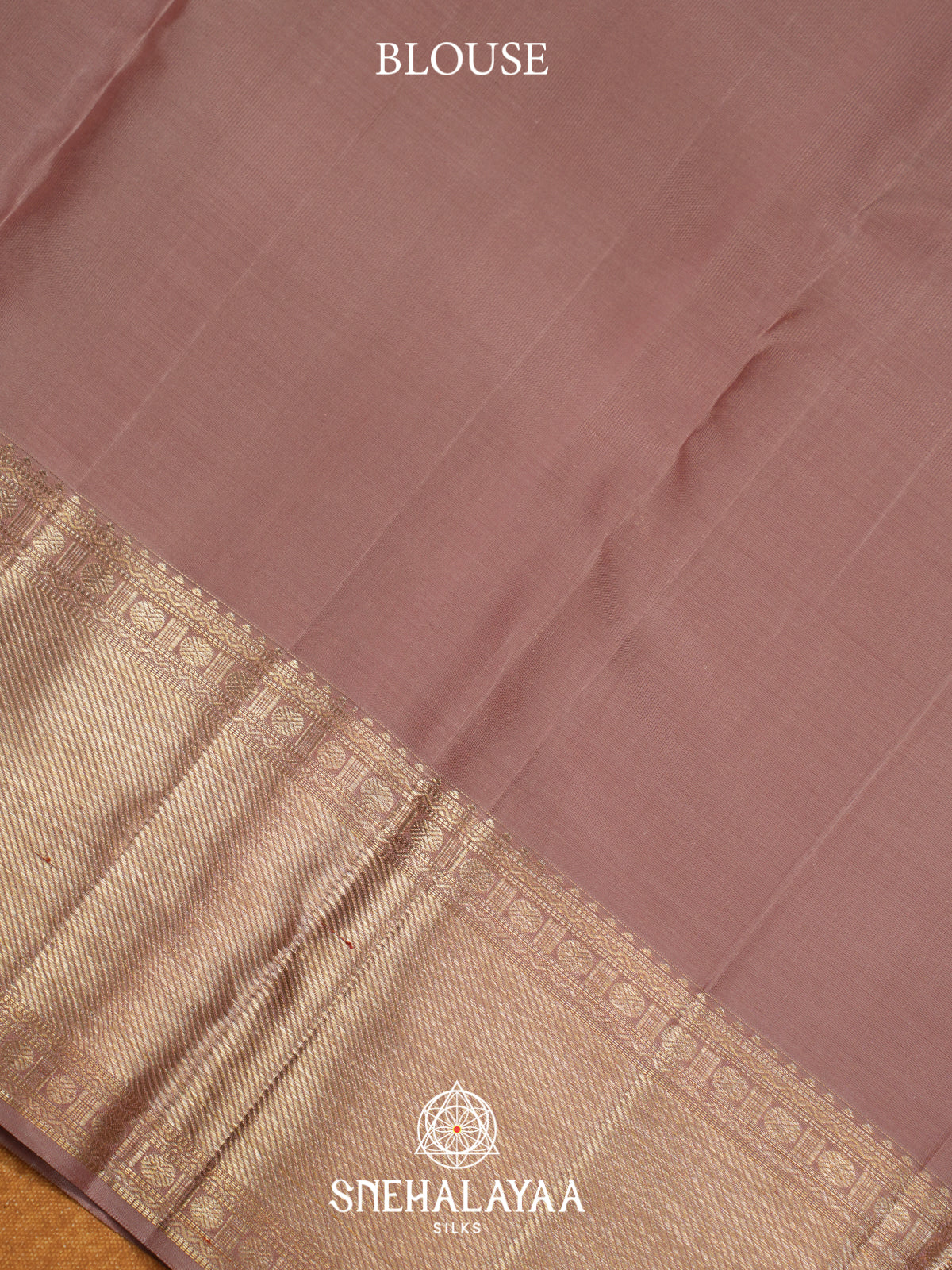 Mauve Pink Kanjivaram Silk Saree