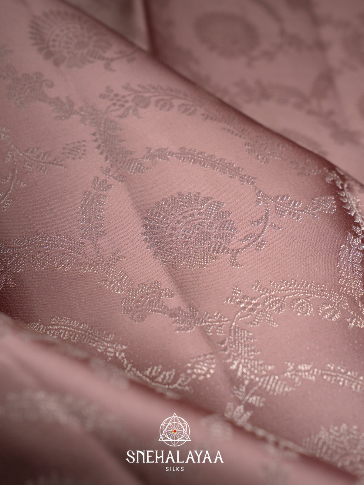 Mauve Kanjivaram Silk Saree