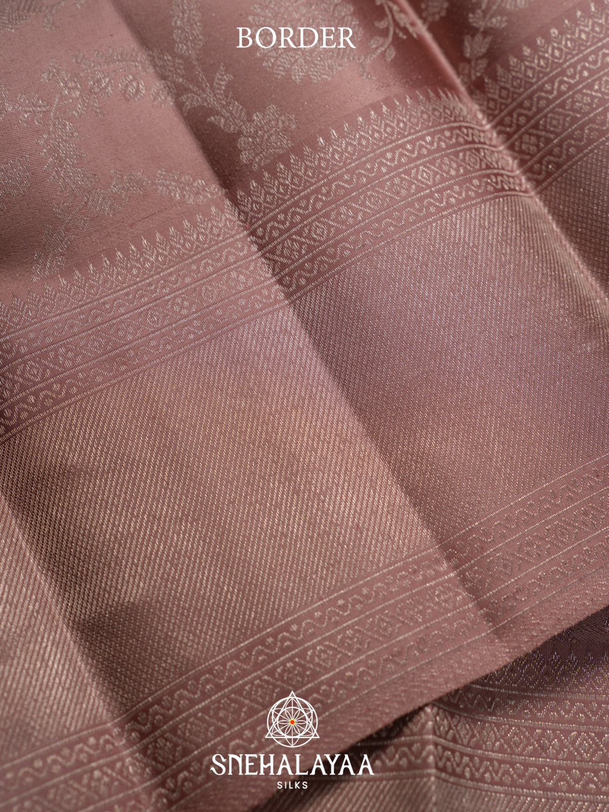 Mauve Kanjivaram Silk Saree