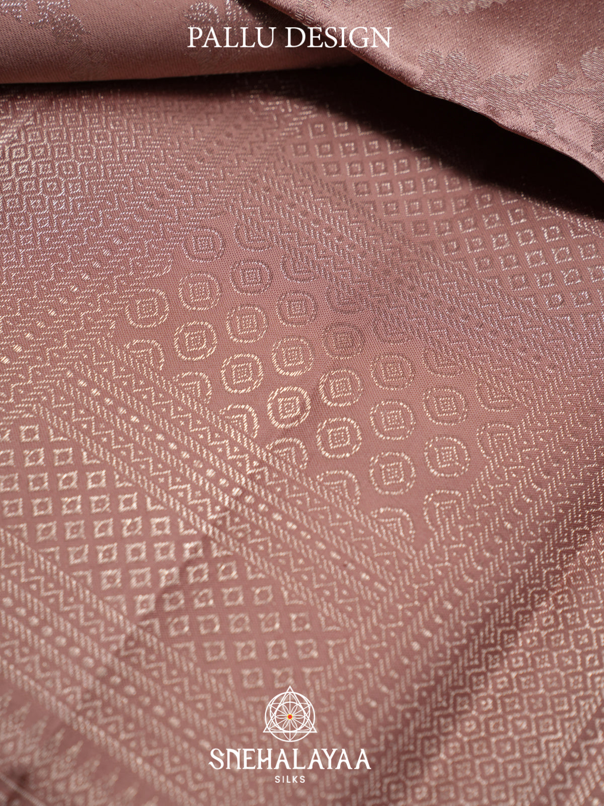 Mauve Kanjivaram Silk Saree