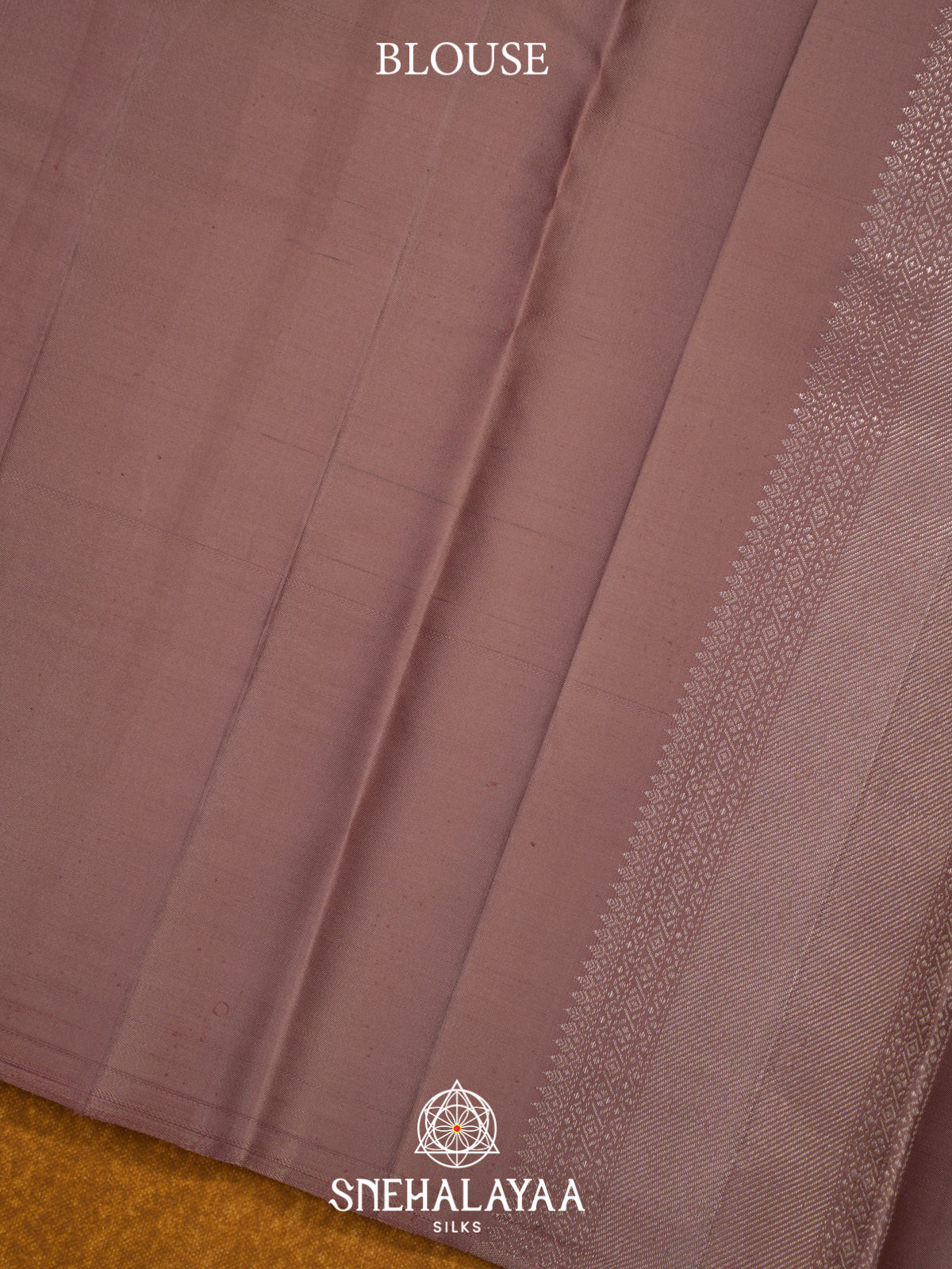 Mauve Kanjivaram Silk Saree