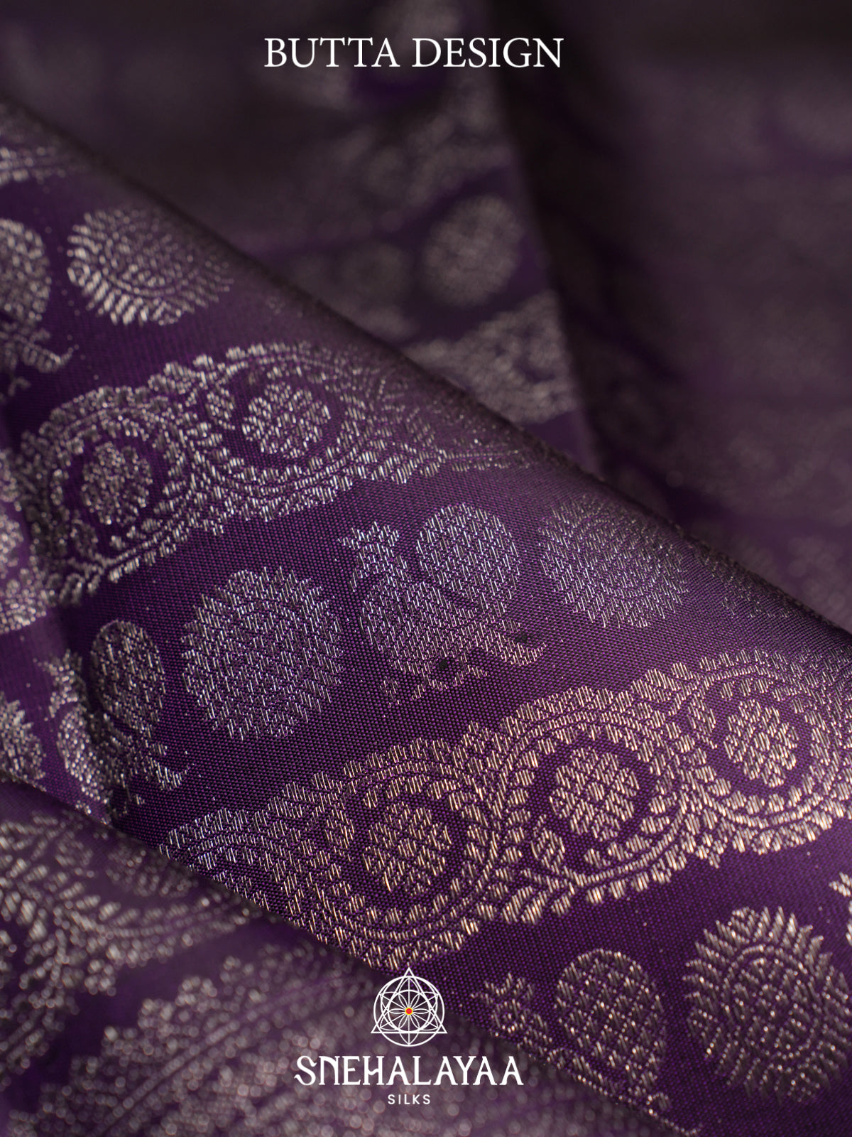 Purple Kanjivaram Silk Saree