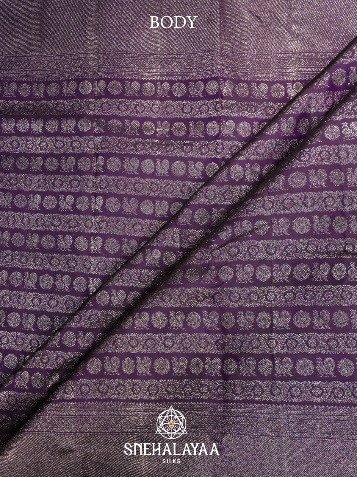 Purple Kanjivaram Silk Saree