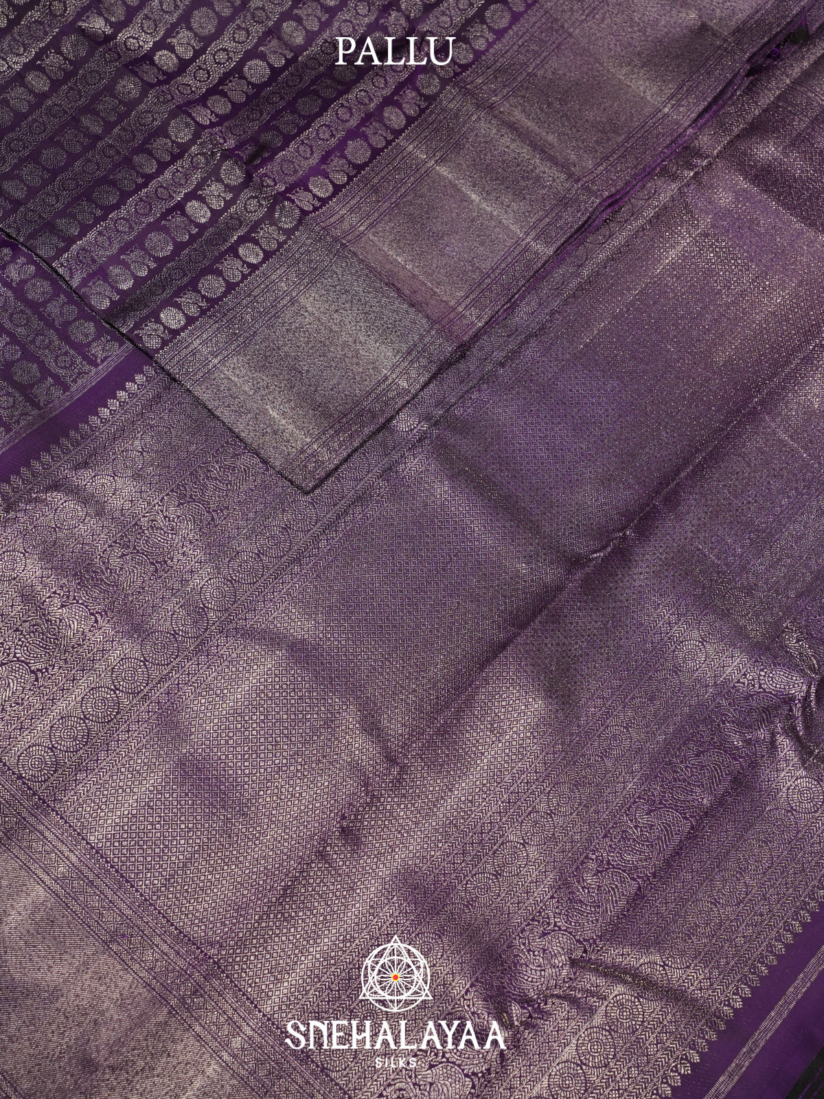 Purple Kanjivaram Silk Saree