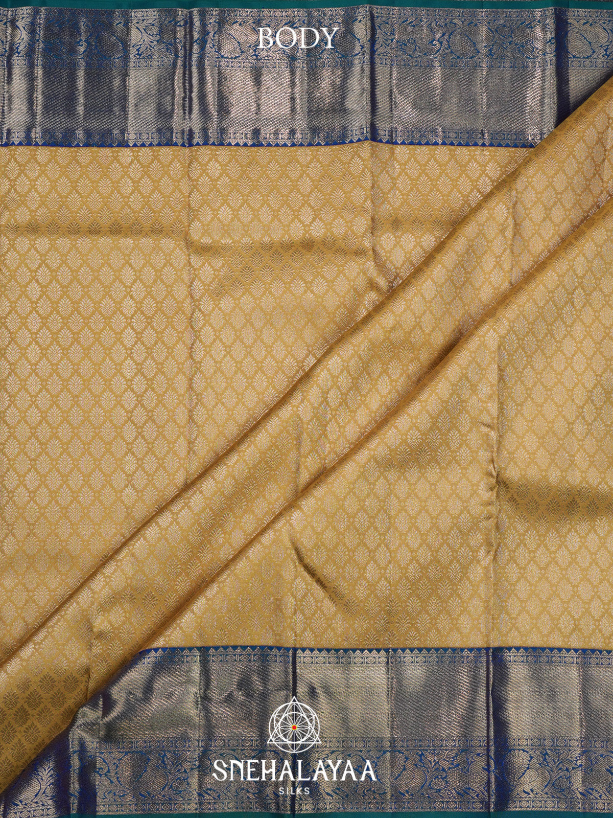 Yellow Kanjivaram Silk Saree