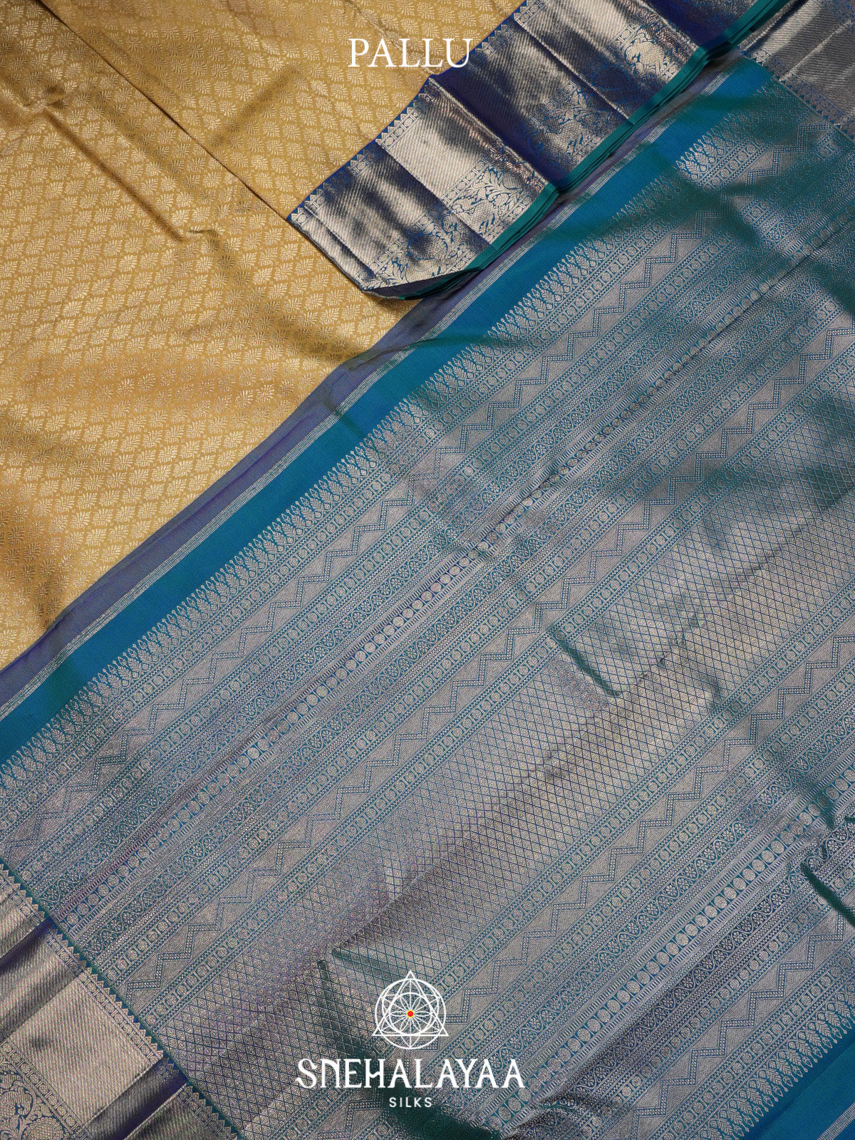 Yellow Kanjivaram Silk Saree