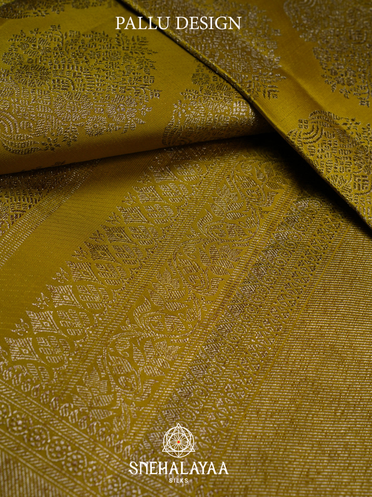 Mehandi Green Kanjivaram Silk Saree