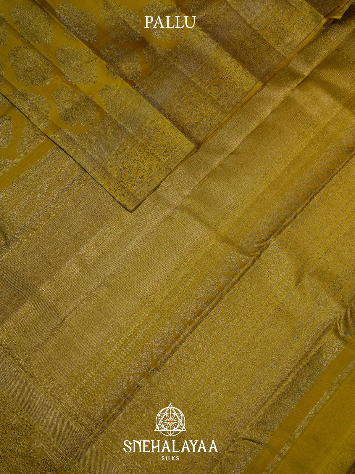 Mehandi Green Kanjivaram Silk Saree